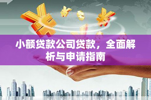 歙县小额贷款公司贷款，全面解析与申请指南