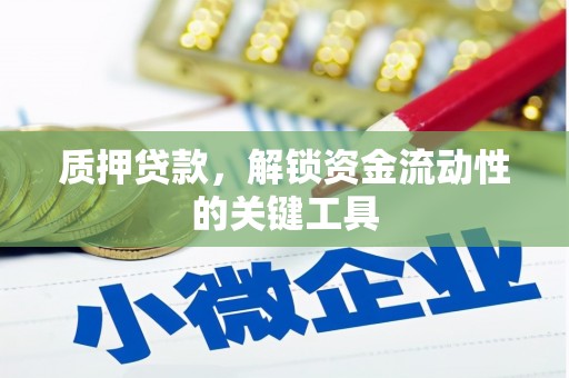 歙县质押贷款，解锁资金流动性的关键工具