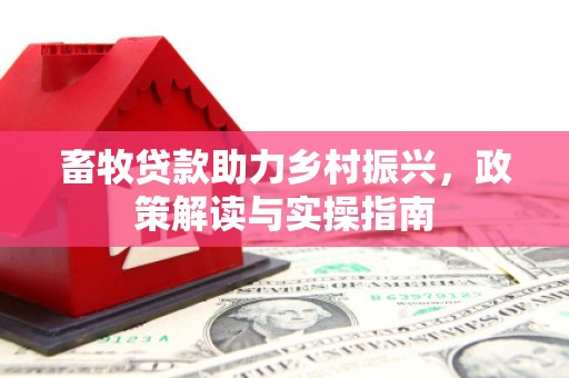 歙县畜牧贷款助力乡村振兴，政策解读与实操指南